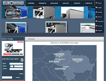 Tablet Screenshot of eurowindgroup.com